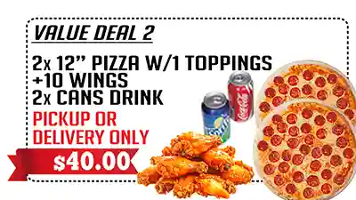 Pizza De Leon Value Deal 2
