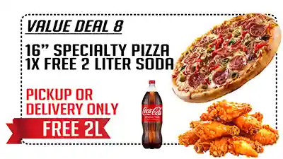 Pizza De Leon Value Deal 8