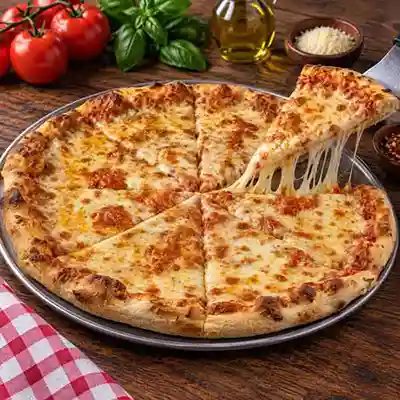 New York style pizza at Pizza De Leon